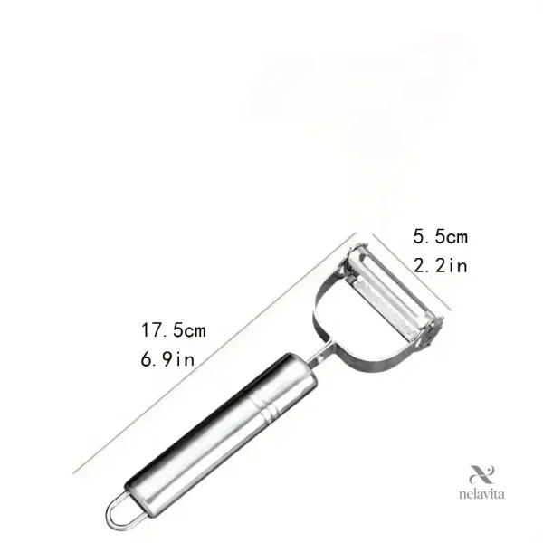 Râpe à légumes inox pour préparations saines