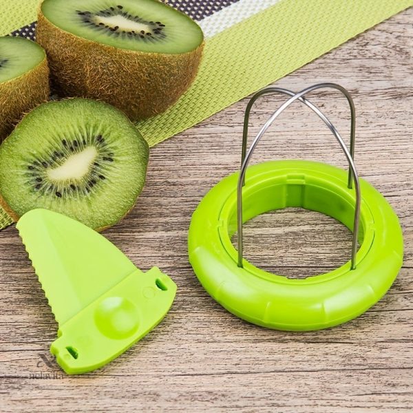 Éplucheur kiwi compact pour un rangement facile