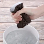 Éponge abrasive réutilisable pour ponçage humide et sec