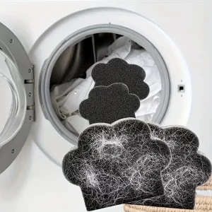 Éponge Attrape-Poils pour Machine à Laver, réutilisable