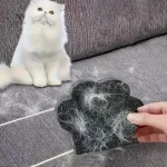 Éponge anti-peluches pour enlever les poils d'animaux