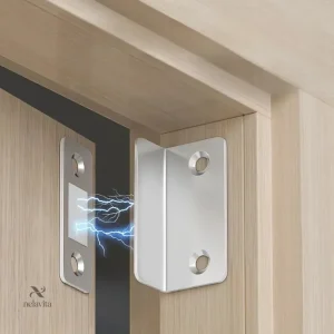 Équerre de verrouillage magnétique pour portes et meubles