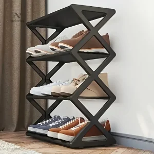 Rangement moderne pour chaussures dans un espace compact