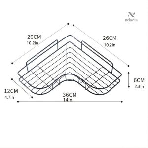 Solution de rangement d'angle sans installation invasive