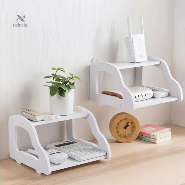 Meuble RV pour box internet et télécommandes