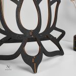 Étagère design en bois pour décoration