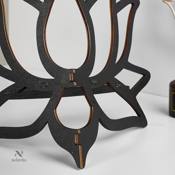 Étagère design en bois pour décoration