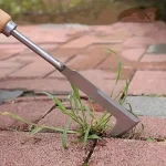 Faucille de jardin à lame courbée pour désherbage précis