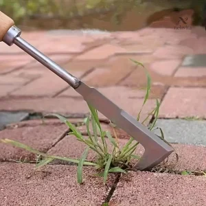 Faucille de jardin à lame courbée pour désherbage précis