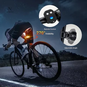 Signalisation de sécurité pour cyclistes avec lumière LED