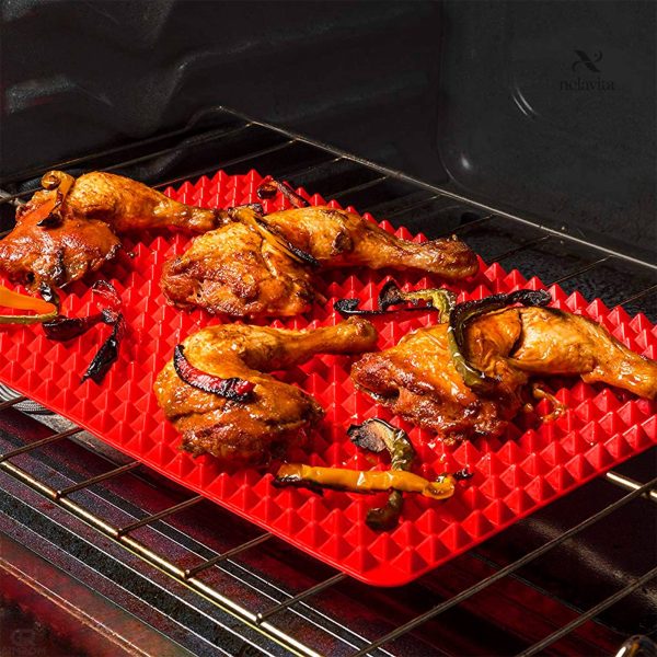 Accessoire de cuisson antiadhésif en silicone réutilisable
