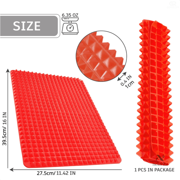 Feuille de cuisson flexible en silicone pour pâtisserie