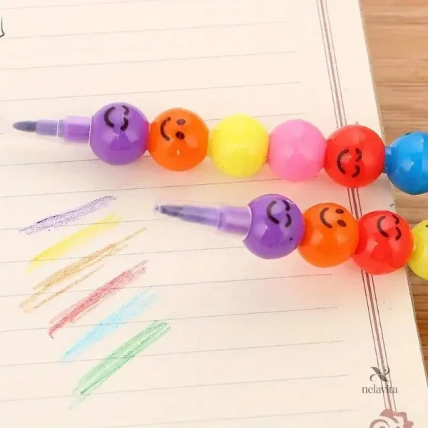 Feutres amusants pour bébé, parfaits pour des activités artistiques