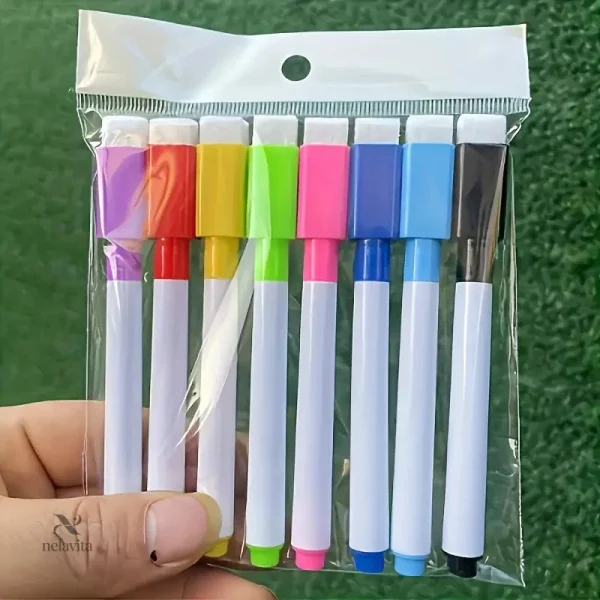 feutres-effacables-pour-tableau-blanc-lot-de-8-stylos-mag-78gt6x-1 Feutres effaçables pour tableau blanc - Lot de 8 stylos