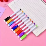 Stylos magnétiques colorés avec gomme intégrée
