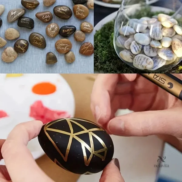 Feutres pour dessins et décorations en métal