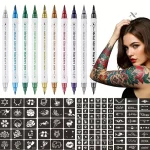 Feutres tatouage temporaire waterproof pour enfants et artistes