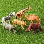 Collection d'animaux sauvages pour jeux éducatifs