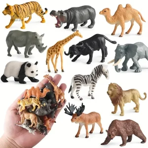 Figurines animalières pour explorer le monde naturel