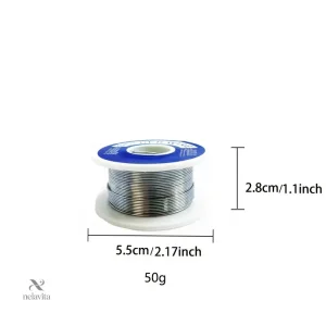 Bobine de soudure avec flux pour des connexions fiables