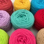 Fil Trapilho en Pelote XXL - Laine Épaisse en Coton Recyclé