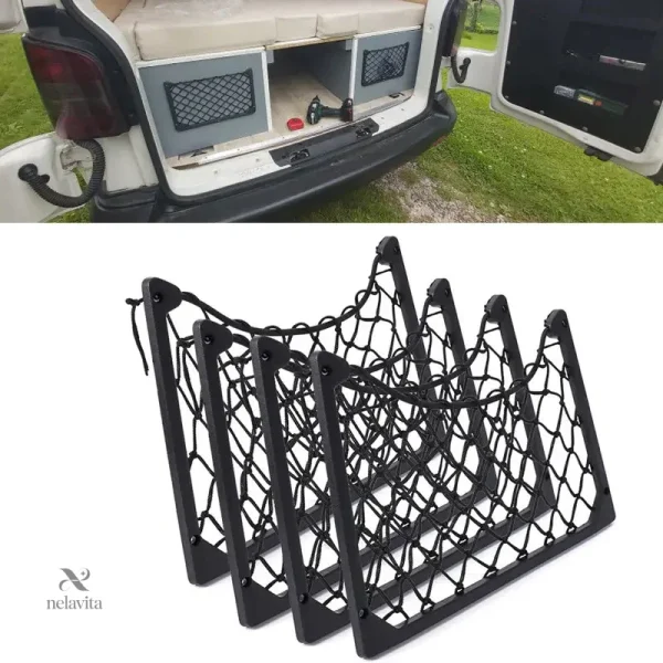 Accessoire de rangement pour camping-car, gain de place efficace