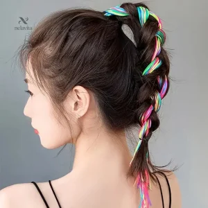 Fils pour tresses colorées - embellissement capillaire enfant
