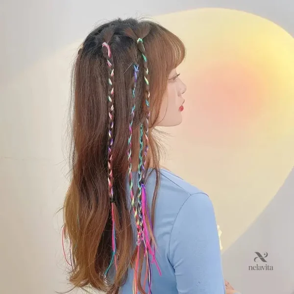 Accessoires colorés pour cheveux d'enfants - créativité et fun