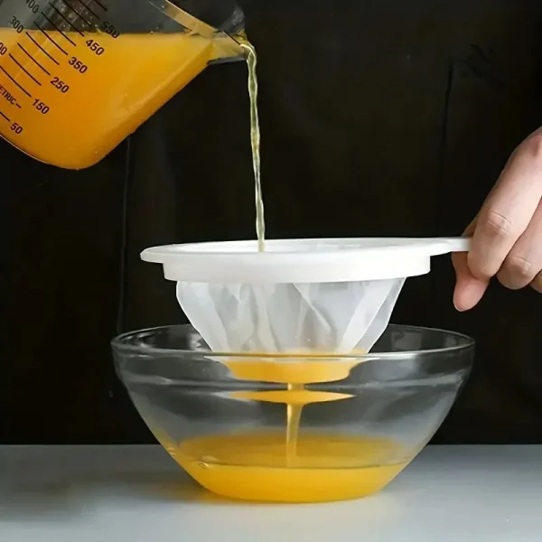 Équipement de filtration réutilisable pour divers usages culinaires