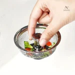 Filtre Passoire en Acier Inoxydable pour Évier de Cuisine