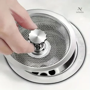 Filtre de Lavabo Pratique pour Évacuation des Débris