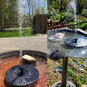 Fontaine décorative pour jardin et étang