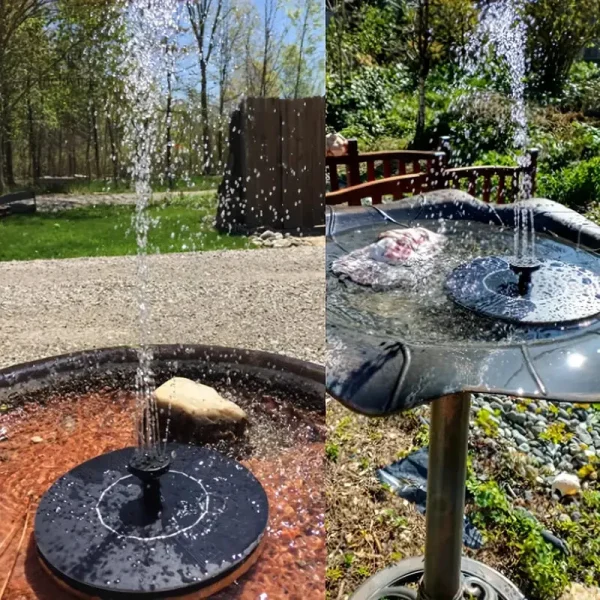 Fontaine décorative pour jardin et étang