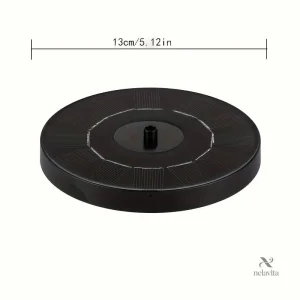 Fontaine solaire pour jardin et bassin d'eau