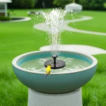 Fontaine Solaire de Jardin pour bassins et étangs