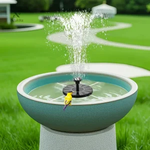 Fontaine Solaire de Jardin pour bassins et étangs
