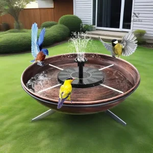 Pompe à eau écologique pour créer une oasis relaxante