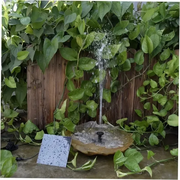 fontaine-solaire-de-jardin-pompe-ecologique-pour-bassins-9sozp3-1 Fontaine solaire de jardin avec pompe écologique