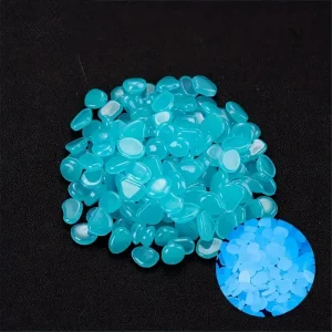 Galets Fluorescents Multicolores pour Aquarium – Décoration Lumineuse pour Poissons, Reptiles et Terrariums