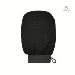 Gant exfoliant noir Kessa pour gommage corporel profond