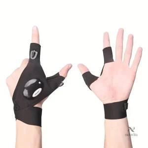 Gants LED Lumineux avec Éclairage Intégré pour bricolage