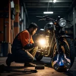 Collection de lampes de poche, gants avec éclairage intégré