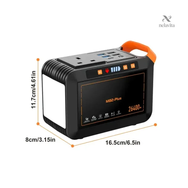 Station d’alimentation rechargeable avec prises USB et AC
