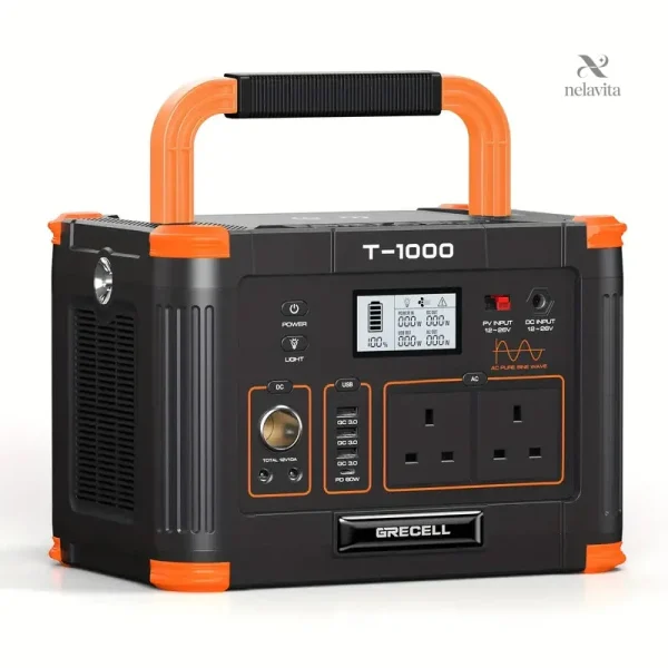 generateur-portable-grecell-t-1000-station-d-alimentation-itlggg-1 Générateur portable Grecell T-1000, station d'alimentation 1000W
