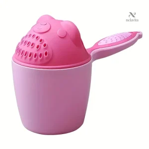 Gobelet de rinçage bébé avec couvercle en silicone – Accessoire de soins dentaires et bain pratique