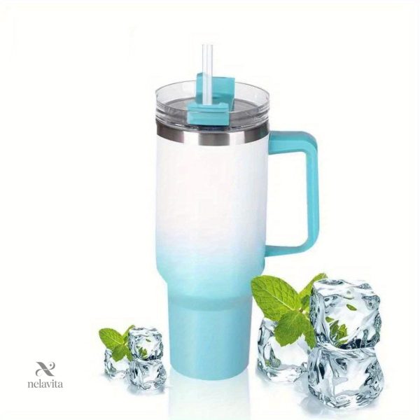 Gobelet isotherme dégradé arc-en-ciel pour boissons à emporter - vue 10