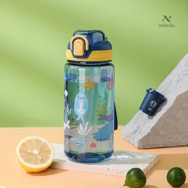 Gourde 600 mL pour enfants, design antifuite