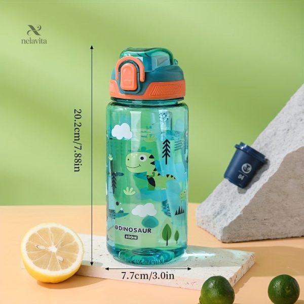 Gourde ergonomique 600 mL, parfaite pour les enfants