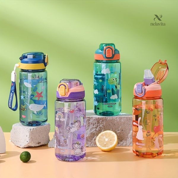 Bouteille enfant 600 mL avec système antifuite