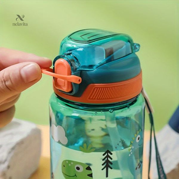 Gourde colorée 600 mL avec couvercle sécurisé